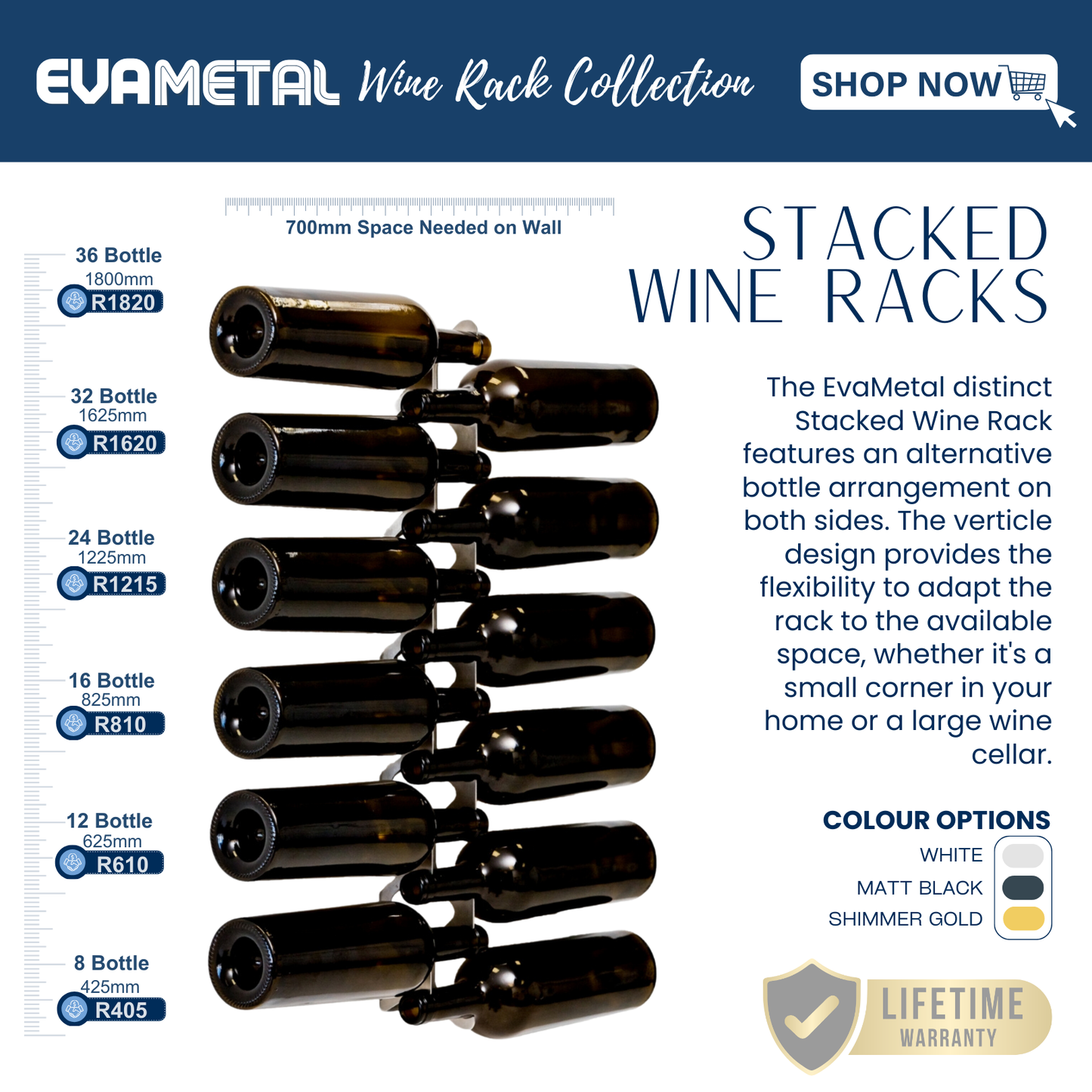 Wine Rack - STACKED